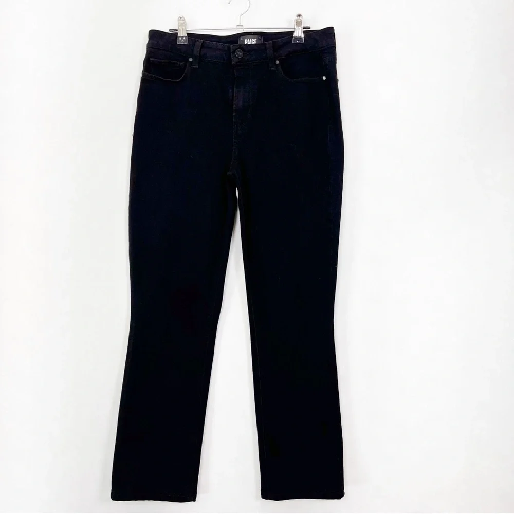 PAIGE Women's Hoxton Straight Leg‎ Black Shadow Jeans Size 29 - Picture 13 of 15